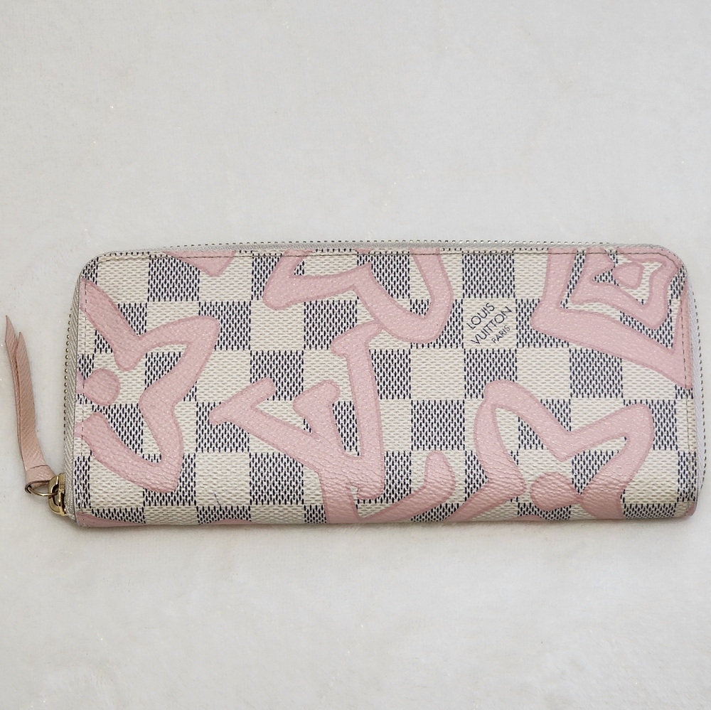 Louis Vuitton Damier Azur Tahitienne Clemence Wallet